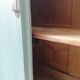 Parisian sideboard gray blue green