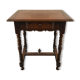 Old wooden side table