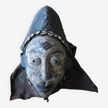 Masque africain Punu Gabon ( ancien )
