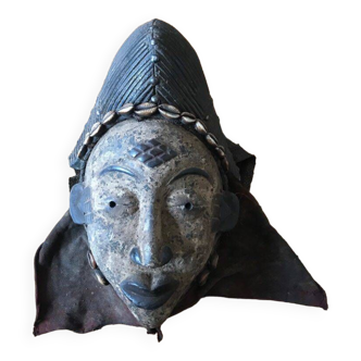 Masque africain Punu Gabon ( ancien )