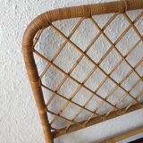 Foot and headboard rattan vintage