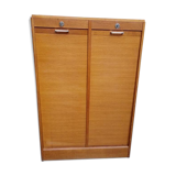 Double curtain binder