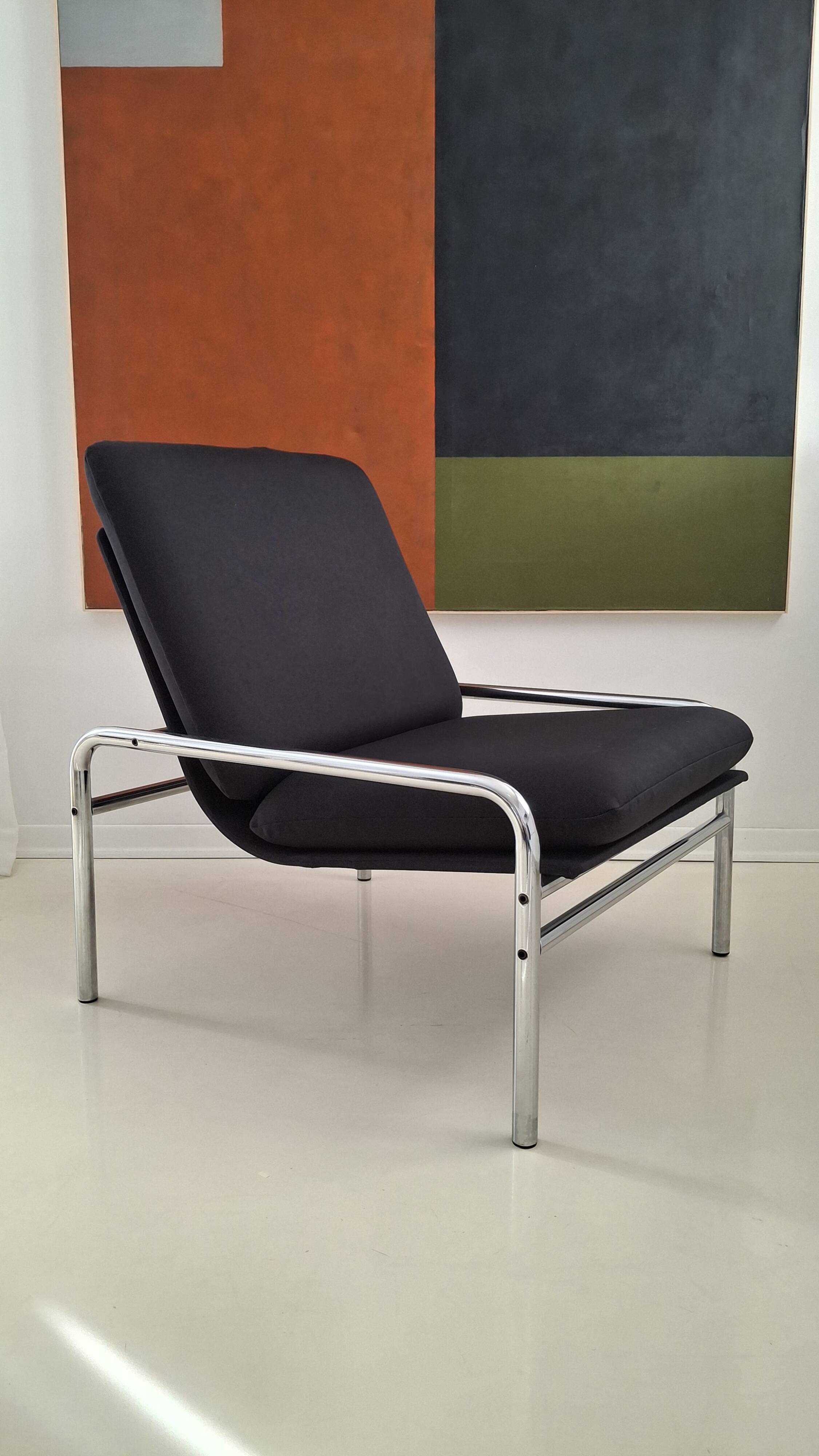 Bauhaus-style armchair, 1980s