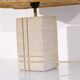 Pair of vintage stone lamps 1970