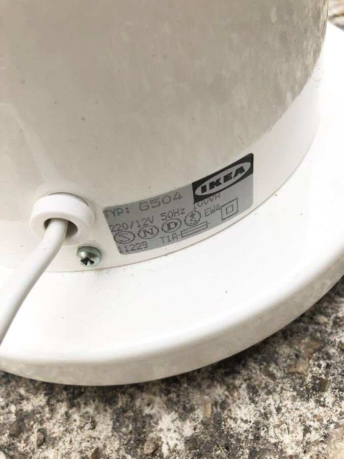 Lampadaire liseuse IKEA modèle Karat, 1987
