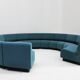 Vintage large modular round sofa by Don Chadwick for Herman Miller