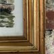 Painting / watercolor landscape of Provence signed Jean Ordonneaud 1983