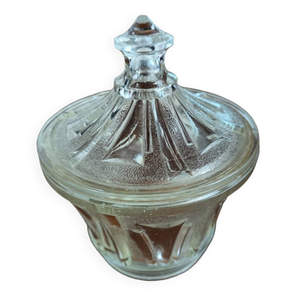 Vintage glass candy box