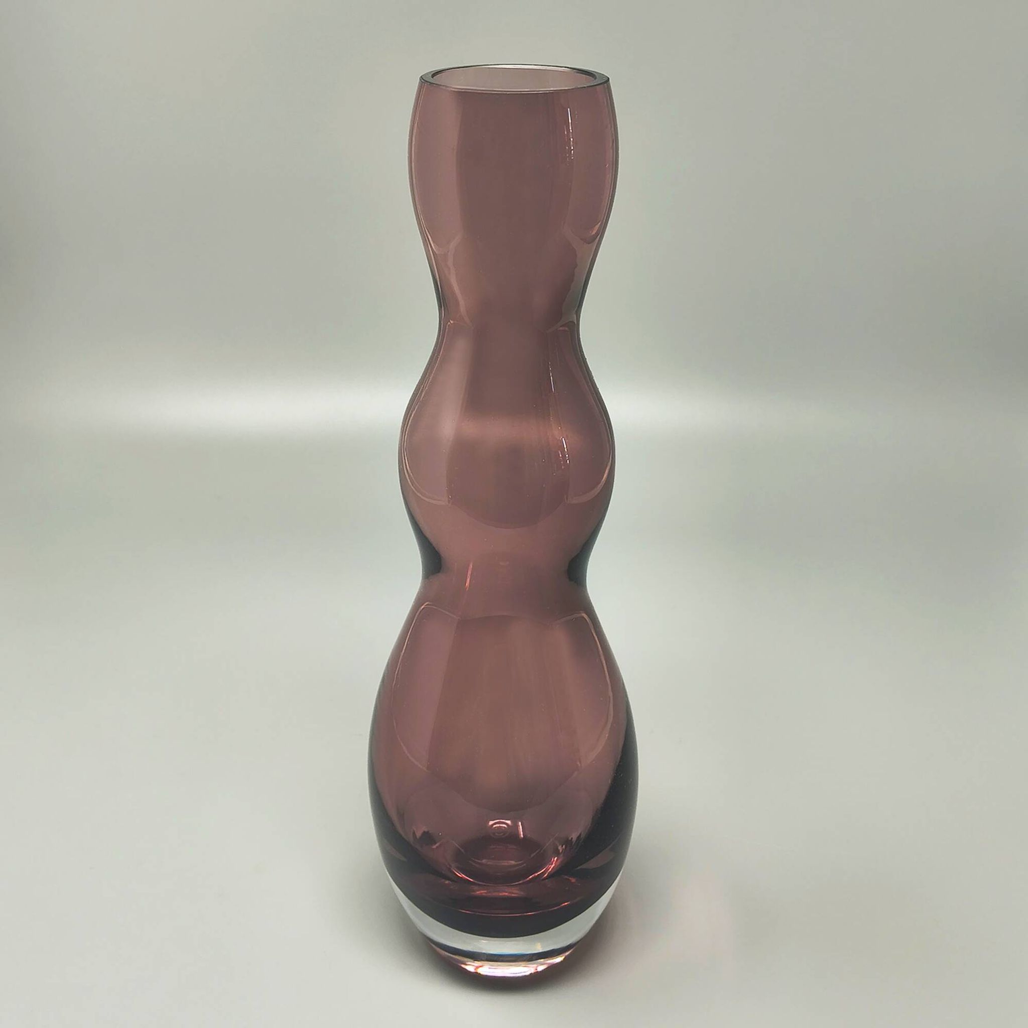 1970s Space Age Purple Vase by V. Nason in Murano Glass. Made in Italy