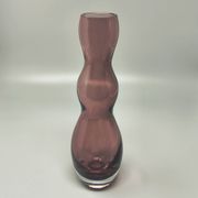 1970s Space Age Purple Vase by V. Nason in Murano Glass. Made in Italy