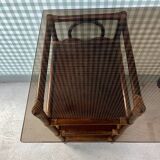 70s rattan desk
