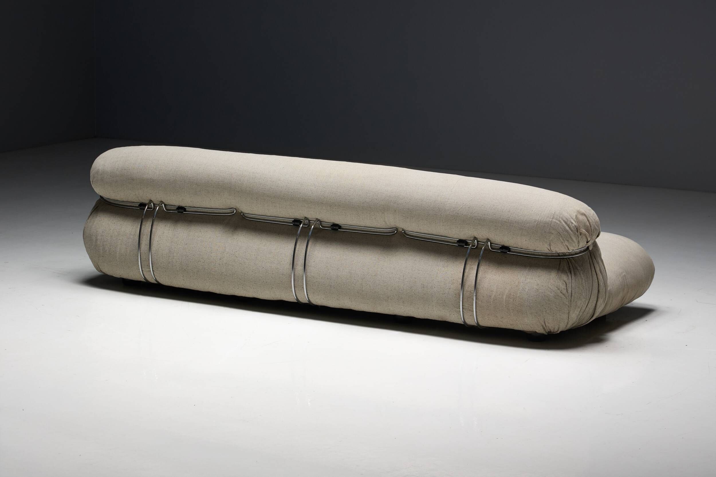 Soriana sofa by Afra and Tobia Scarpa for Cassina, Italy, 1970s