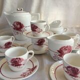 Old coffee service Digoin Sarreguemines