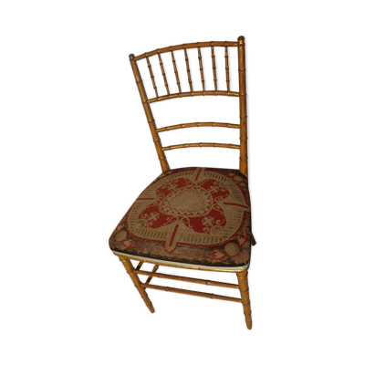 Chaise doré Napoleon III