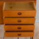 Armoire de barre murale indépendante scandinave Ergo et 3 armoires et avec 7 étagères, par John