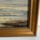 Oil painting on canvas Marine gold frame