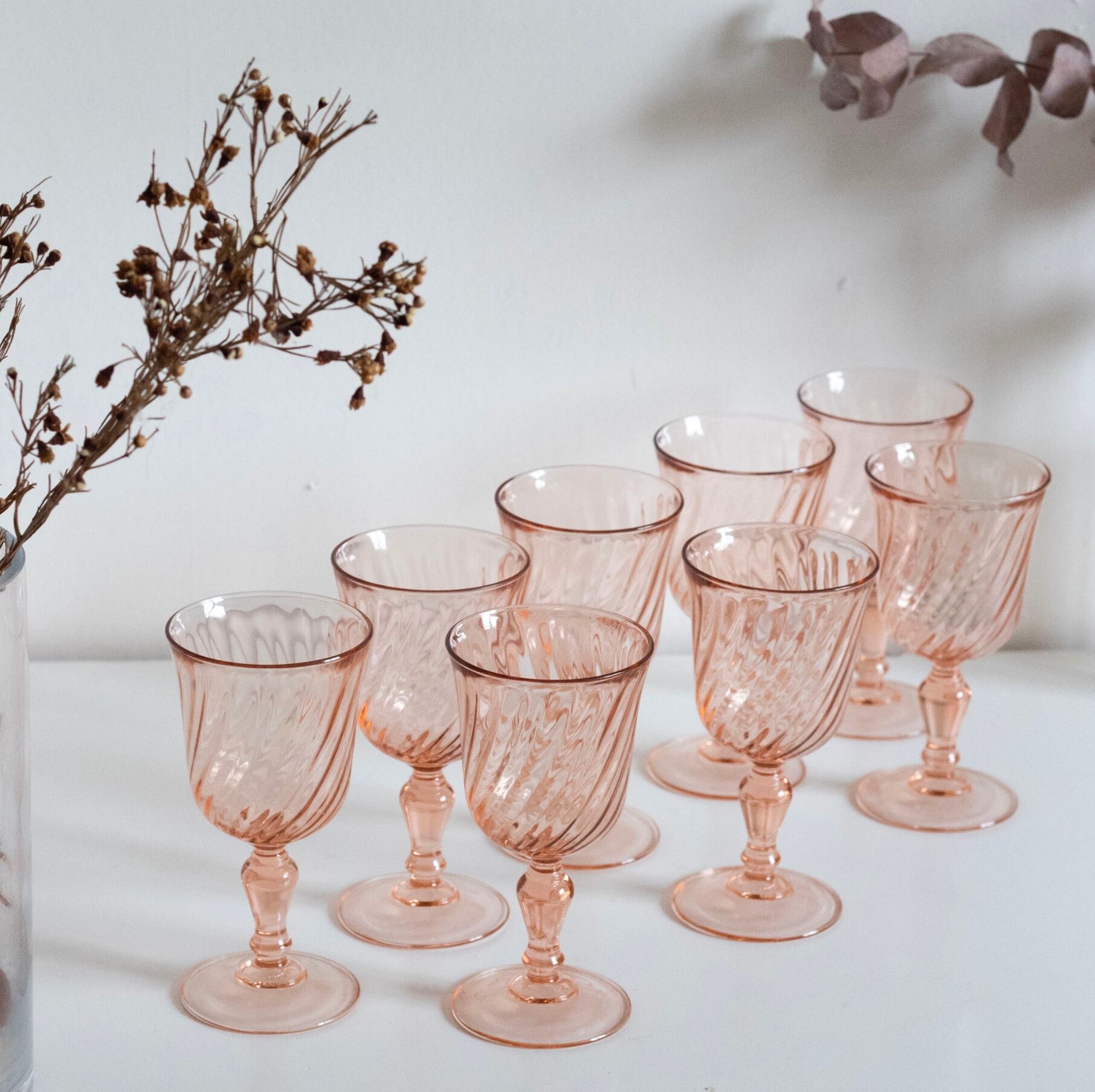 Lot de 8 verres à vin Rosaline Arcoroc de Luminarc