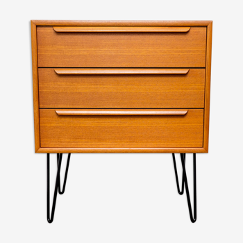 Teak chest of drawers by WK Möbel, 1960s