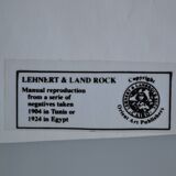 Lehnert & Landrock estate Cairo Silver print from an original negative
