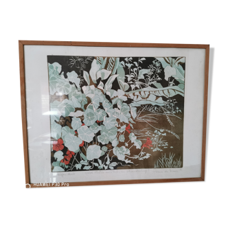 Frans de Haas numbered lithography