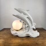 Dolphin table lamp