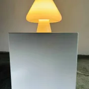 Murano Table Lamp By Venini, Italy, 1970S