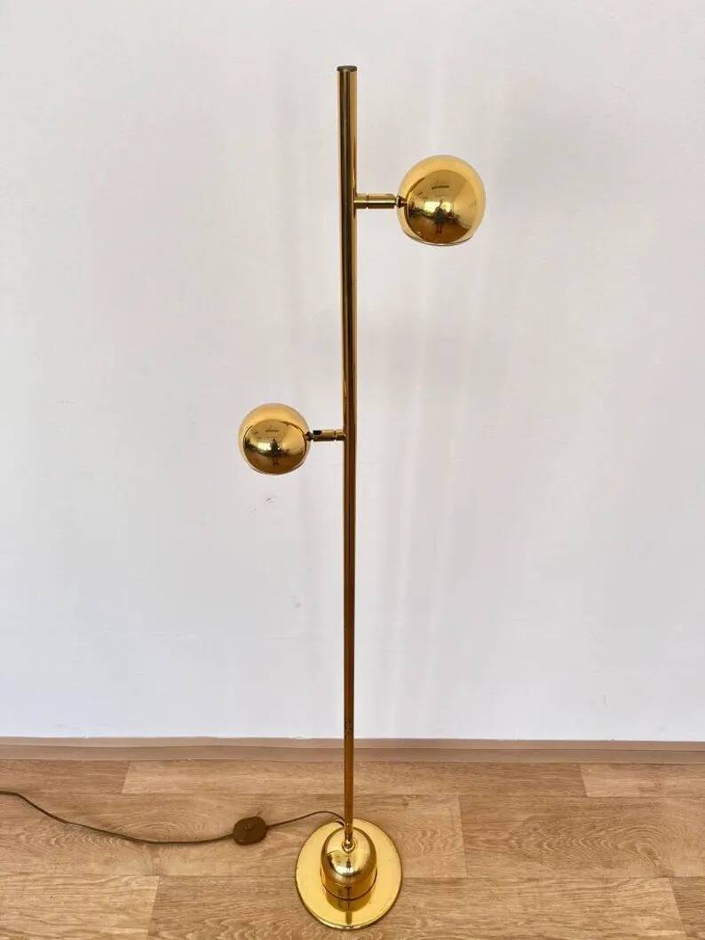 Midcentury Floor Lamp Eye Balls, Germany, 1980s