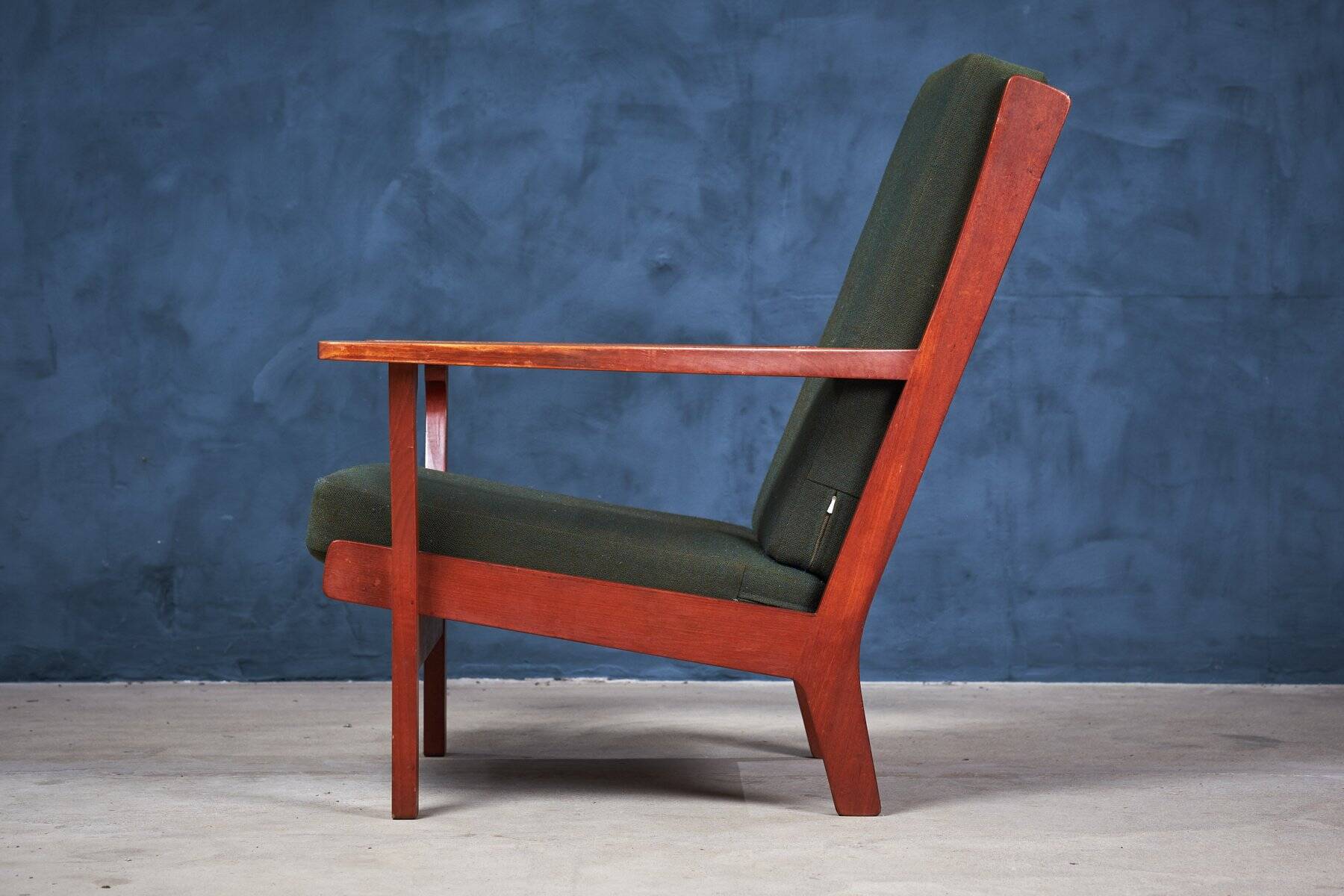 Vintage Teak Chair by Hans J. Wegner for Getama, Denmark, 1950s