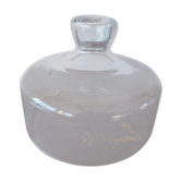 Large old thick glass bell