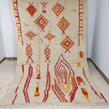 Handcrafted Moroccan Berber Rug 246 X 147 cm