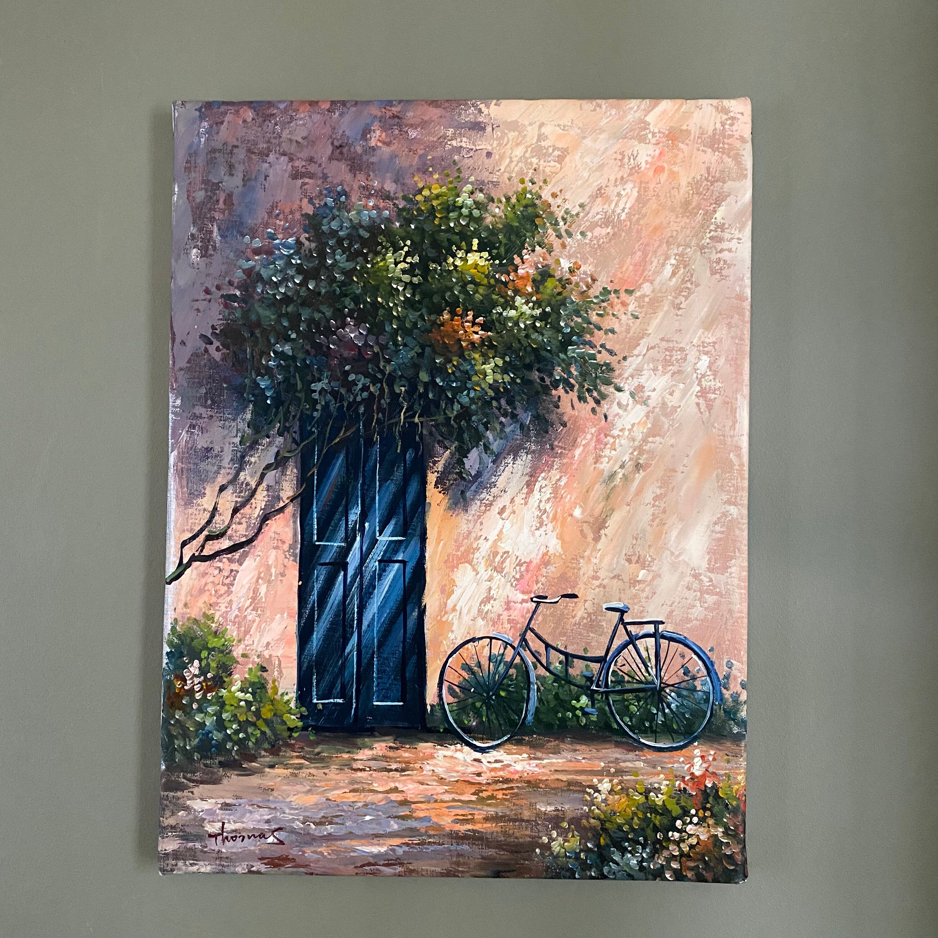 Painting south of France signed
