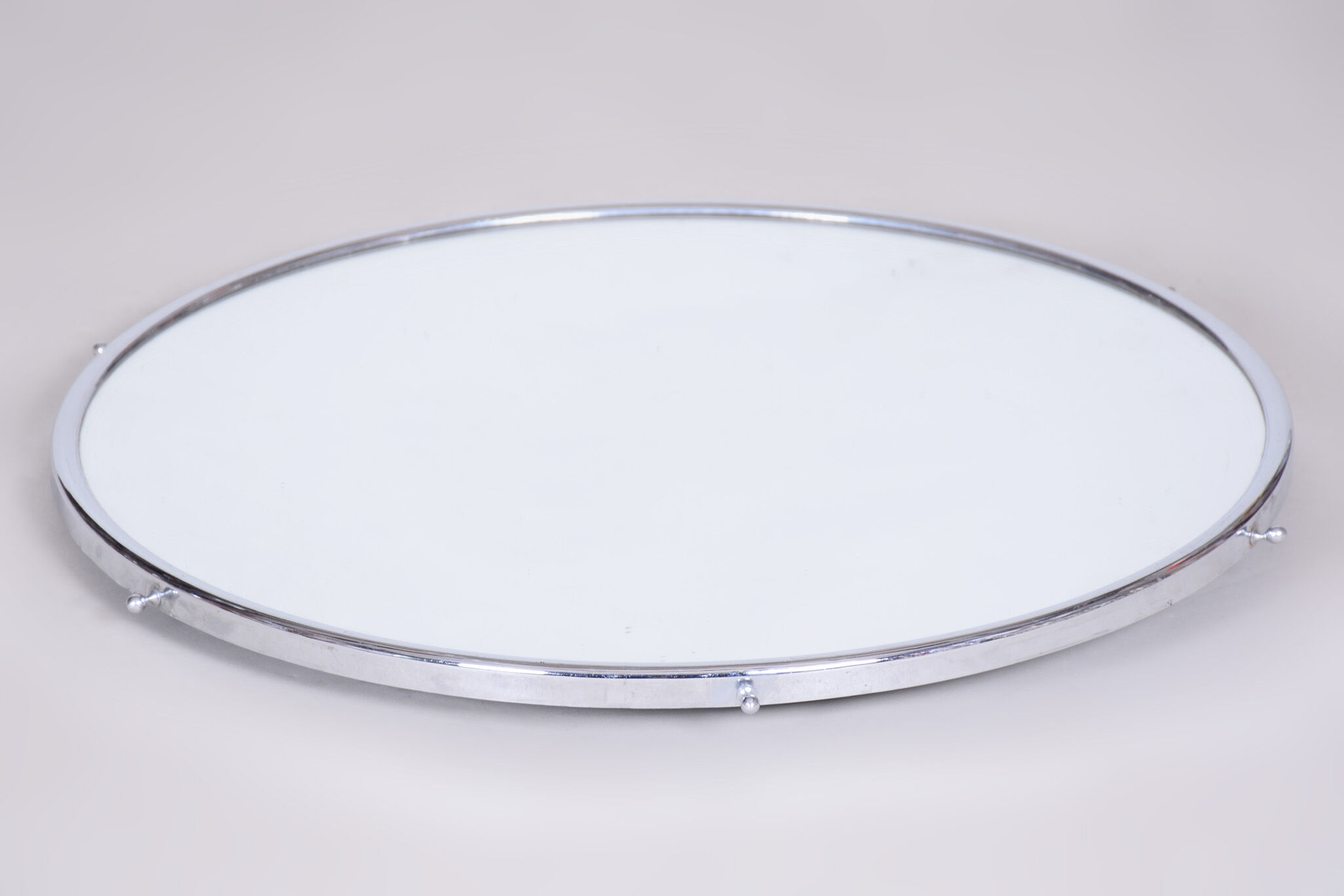 Rotating mirror tray, 1930s Czechia