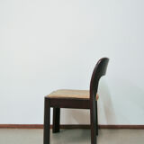 4 brutalist dining chairs