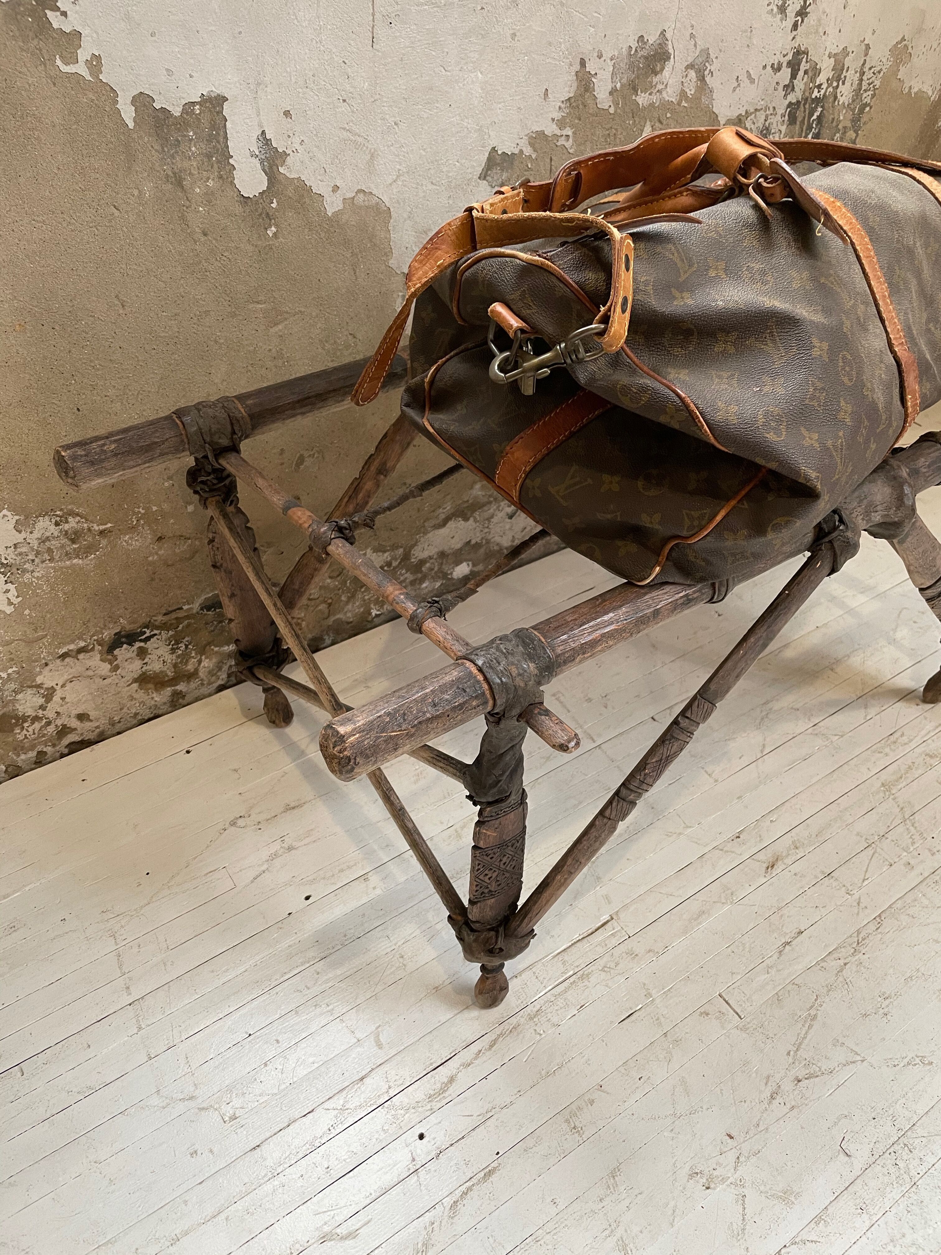 Touareg ethnic luggage holder