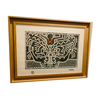 Keith Haring screen print