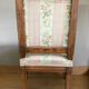 Low chair Louis XVI cherry pegged early nineteenth era