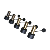 Lot of 5 René Jean Caillette sconces, Parscot edition 1950