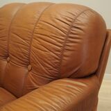 Brown armchair, Italian design, 1970s, production: Italy