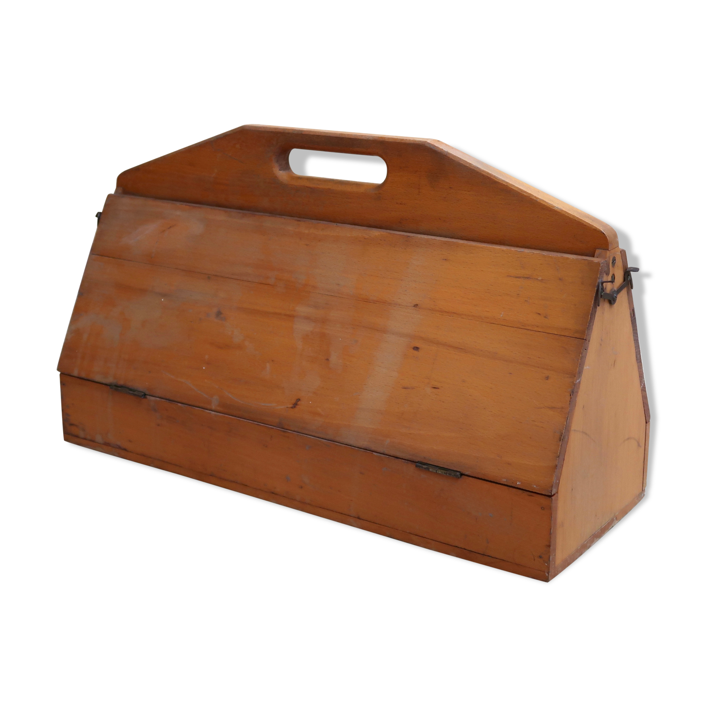 Peugeot Frères wooden toolbox, 50s