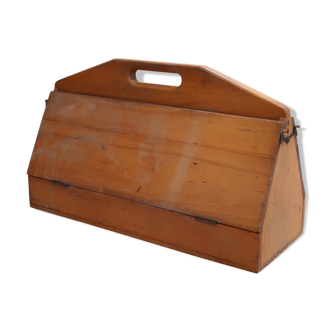 Peugeot Frères wooden toolbox, 50s