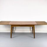 Table de Salle à Manger Extensible en Teck par Svend Aage Madsen pour K. Knudsen & Son, Danemark, années 1960