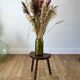 Tripod stool of cowherd in pearl wood 30s