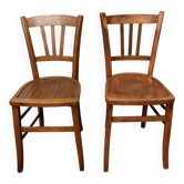 Paire de chaises bistrot
