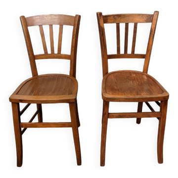 Pair of bistro chairs