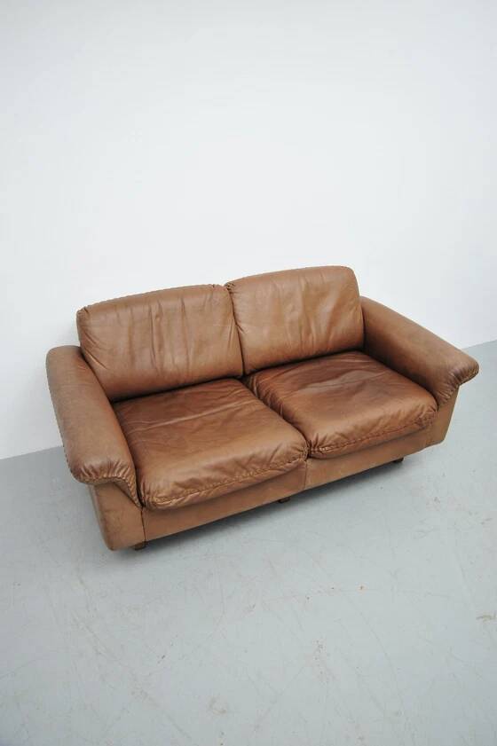 Leather DS41A Sofa from de Sede, 1970s