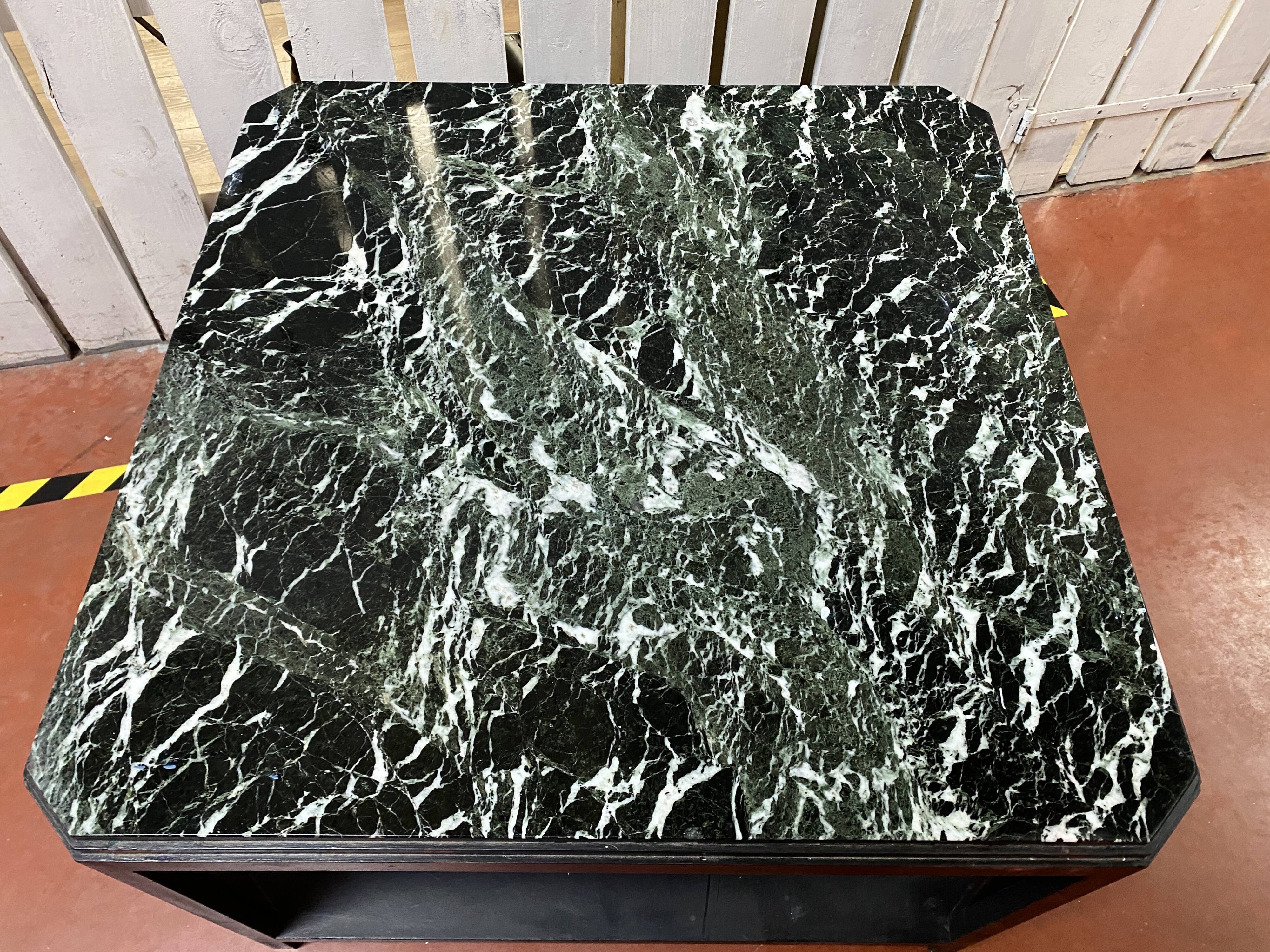 art deco marble coffee table