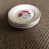 Set of 6 vintage dessert plates