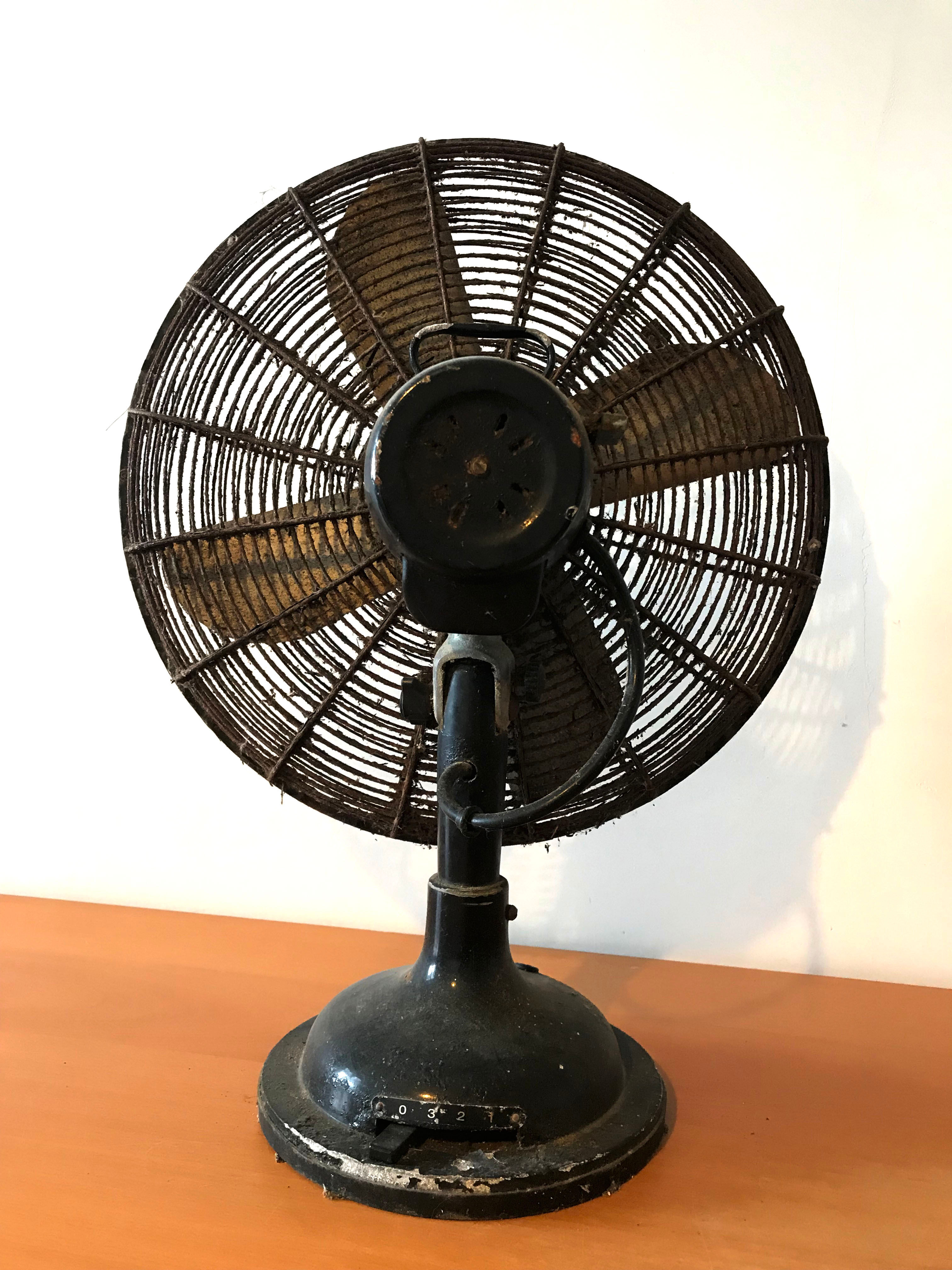 Vintage polar power fan