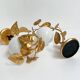 Ensemble de 2 lampes de table florentines d'Italie, années 1960