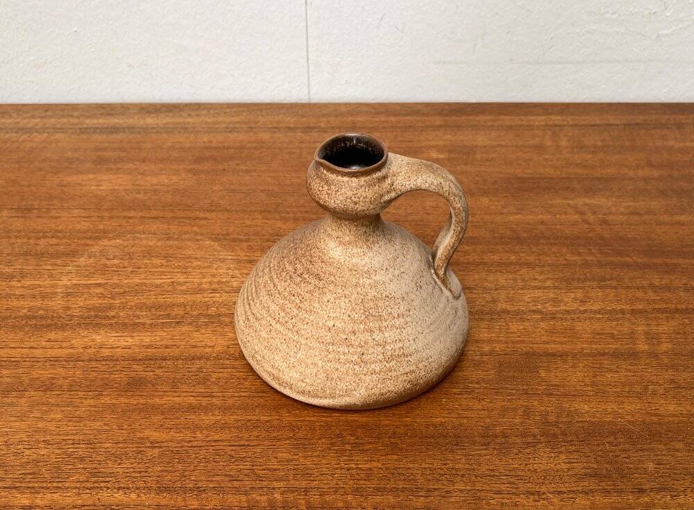 Carafe vase from the German studio of the mid-century by Petra Pottery, 1960s.